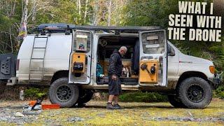 Mountain Van Life. But When I Threw The Drone Up WOAH!!!