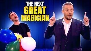COMEDY MAGICIAN with Wanted's Tom Parker on ITV's The Next Great Magician