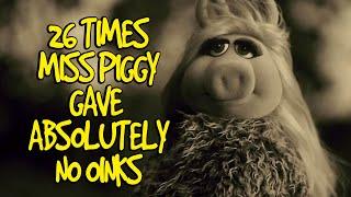 26 Times Miss Piggy Gave Absolutely No Oinks