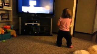 Baby Irish dancing