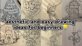 easy drawing ideas | part-6 | drawing sketch | cute drawings |