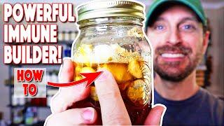 How To Make Honey Fermented Garlic! Powerful Home Health Remedy!