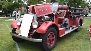 1935 Mack FIRE TRUCK Type 75 Triple Combination Pumper