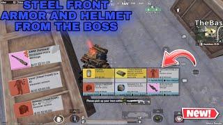 Metro Royale Boss Give To Me Full Steel Front Armor Solo vs Squad / PUBG METRO ROYALE CHAPTER 4