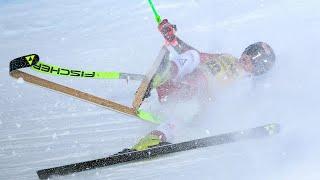 Andreas PLOIER - CRASH - Super G - Val Gardena 2023