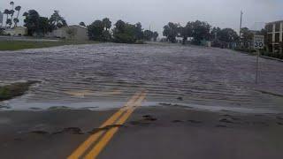 Helene's storm surge in Port Charlotte FL.