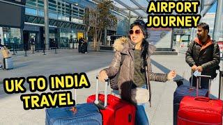 ENGLAND TO INDIA  ️ Trip [Meeting Our Family After 1 Year ] @RichaSauravWorld