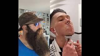 ASMR Beard Shaving Video With A Beard Laws Reaction #shorts