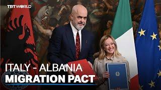 Albania, Italy's migrant agreement sparks controversy