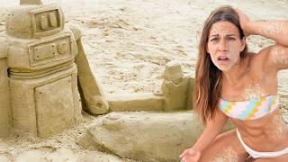 Sand Sculpting is Insanely HARD!