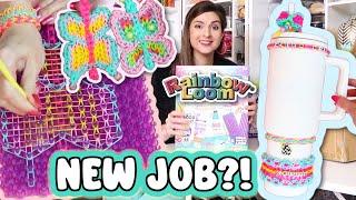 I Got Hired By RAINBOW LOOM!!! // Crafting & Behind the Scenes