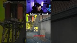 Hacker wird live gebannt  #shorts #warzone