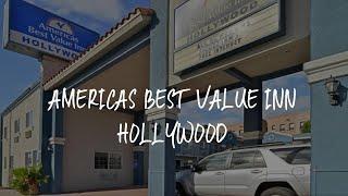 Americas Best Value Inn Hollywood Review - Los Angeles , United States of America