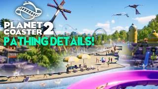 Planet Coaster 2 - NEW PATHING: Details, Features and More