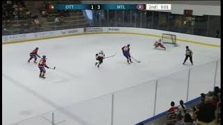 Chippy Game Between Hab/Sens Prospects (Xhekaj is a beast) 9-18-22