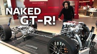 NAKED GT-R! What's under the R35 bodywork?