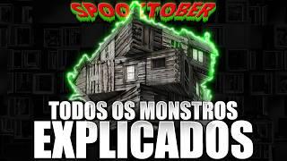 O Segredo da Cabana Revelado | TODAS as CRIATURAS Explicadas e Detalhes | Halloween Spooktober 2024