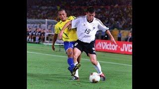 White Brazilian vs Brazil in a 02 World Cup Final I Bernd Schneider All Touches and Actions