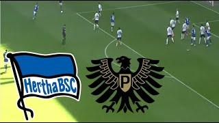 Hertha Berlin 1-2 SC Preußen Münster Highlights | Bundesliga 2 / 2024-2025