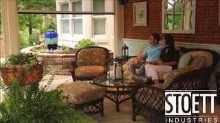 Stoett Retractable Solar Screens Enhance Your Outdoor Living Space