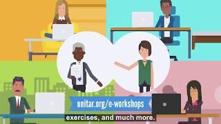 Introducing UNITAR e-workshops