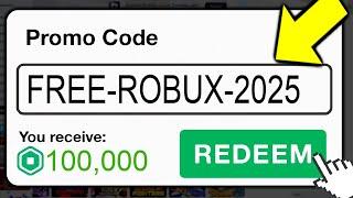 Enter This Code For FREE ROBUX in Roblox.. (2025)