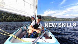 SAILING Ullswater: Practicing DINGHY SAILING Skills Part 5 Ep 17