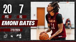 Emoni Bates - Highlights vs Orlando Magic: 20 PTS, 3 REB, 7/17 FG