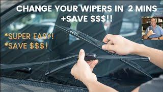 1 MINUTE WIPER CHANGE!