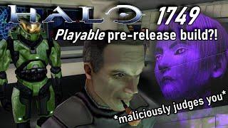 Playing Halo's 1749 Build?! - The SECRETS of Halo CE's Development 