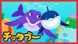 メガロドン vs モササウルス(Megalodon vs Mosasaurus) | 最強の海のハンターはどっちだ？ | 海の恐竜の歌 | キッズソング | 子どもの歌 | #チッタブー