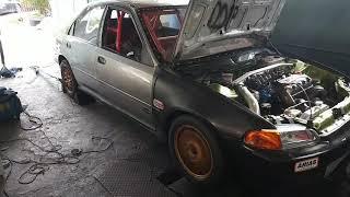 DDptuned ,fullybuilt D16y8 turbo 607whp 405tq