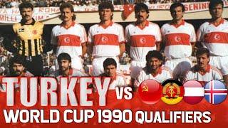 Turkey World Cup 1990 Qualification All Matches Highlights | Road to Italy