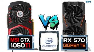 MSI 1050 Ti 4GB vs Gigabyte RX 570 4GB + i3 10100f