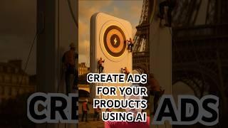 Creative ads using only ai to create product videos in minutes comment “tool”