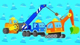 Construction Vehicles Song | 인기동요 | 영어동요 | 중장비 친구들