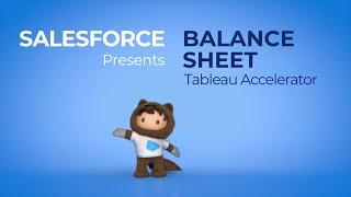 Tableau Accelerator: "Balance Sheet"