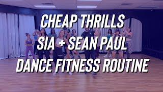 Cheap Thrills - Sia ft Sean Paul -  Dance Fitness routine by Fitness Marshall + Asiya Khasnutdinova