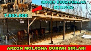 MOLXONA QURISH SIRLARI 33-204-02-07 SHVES BUQACHALAR SOTUVDA