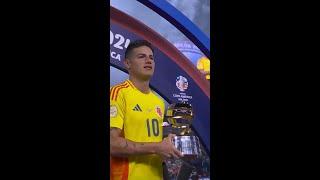  ¡James #RODRIGUEZ, el mejor jugador de la CONMEBOL #CopaAméricaEnDSPORTS!