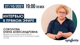 Наука в сельском хозяйстве. Интервью с Соколовой Е. А.