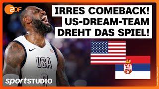 USA – Serbien Basketball Highlights | Olympia Paris 2024 | sportstudio