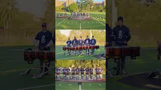 FSU Marching Chiefs Big 8 Drumline 2024 Lot Sequence