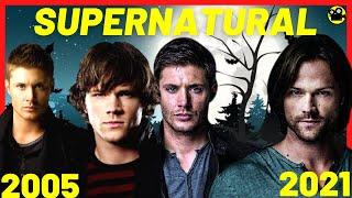 Supernatural - Then And Now Supernatural - Cast Supernatural (2005 vs 2021)