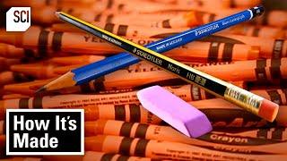 Crayons, Pencils, Highlighters, & Other Writing Utensils | How It's Made | Science Channel