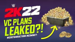 WWE 2K22: 2K Website Leaks VC Plans! Microtransactions Incoming?!