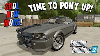 MUSTANG ON!! NEW MODS!! ON FARMING SIMULATOR 22 | PS5 (Review) 6th Nov 24.