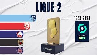 Ligue 2 All Winners (1933-2024) | 2nd Tier France Football