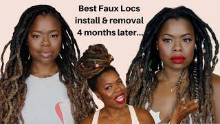 How to install the BEST faux Locs, Care and Removal