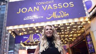 The Golden Bachelorette Joan Vassos Makes Her Broadway Debut in ALADDIN.